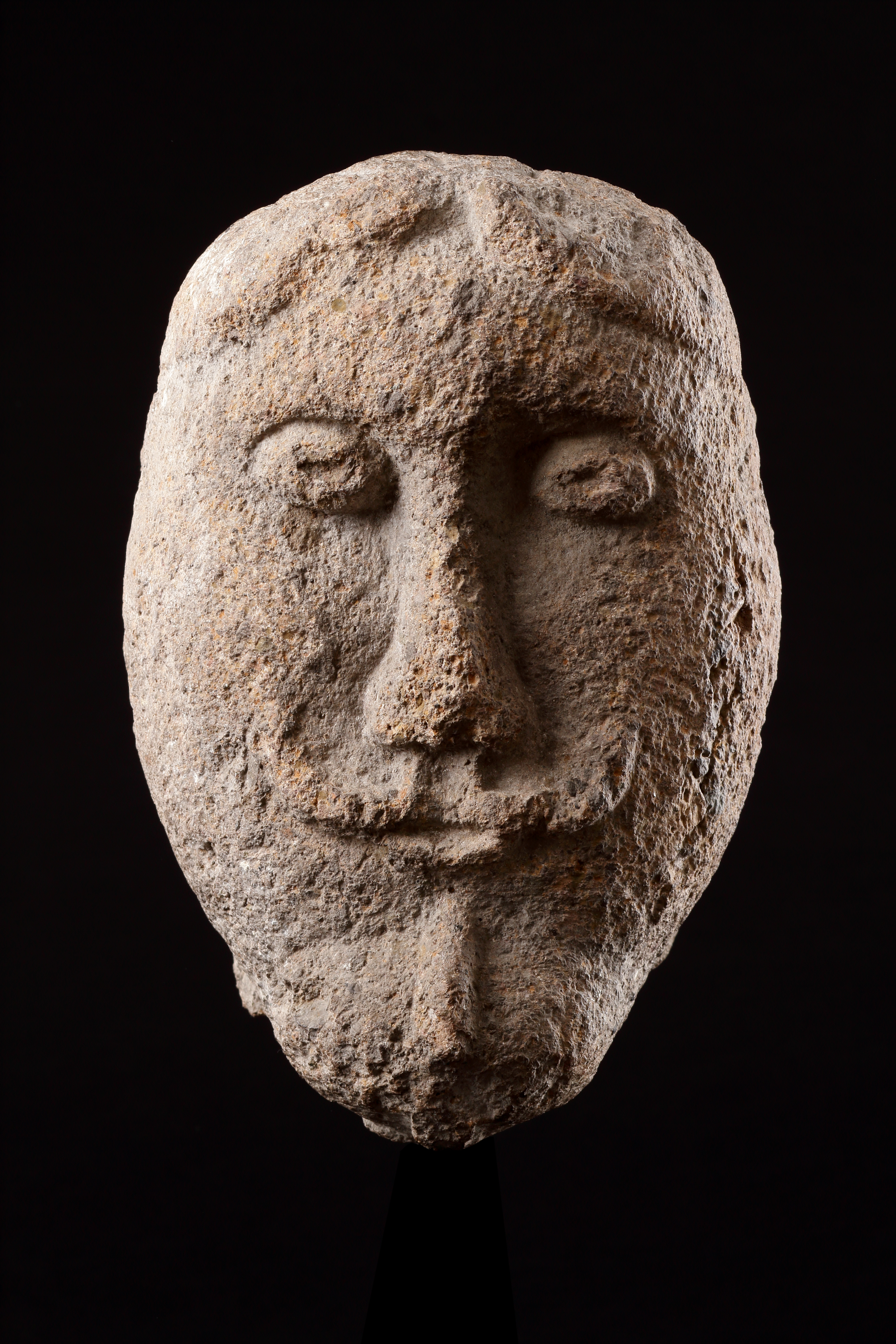 An Imposing and Powerful Celtic Head 